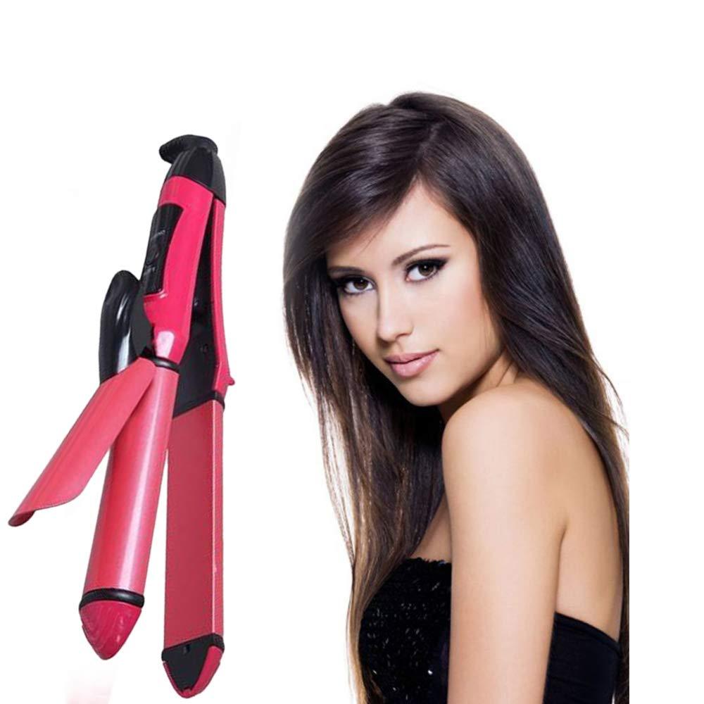 Hair Straightener And Curler (2 In 1) Machine For Women