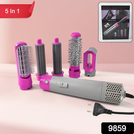 5 In 1 Hair Dryer Brush Multifunctional Hot Air Styler